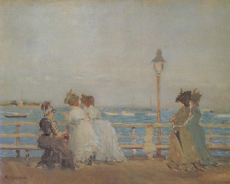 Arthur Clifton Goodwin On South Boston Pier oil painting image